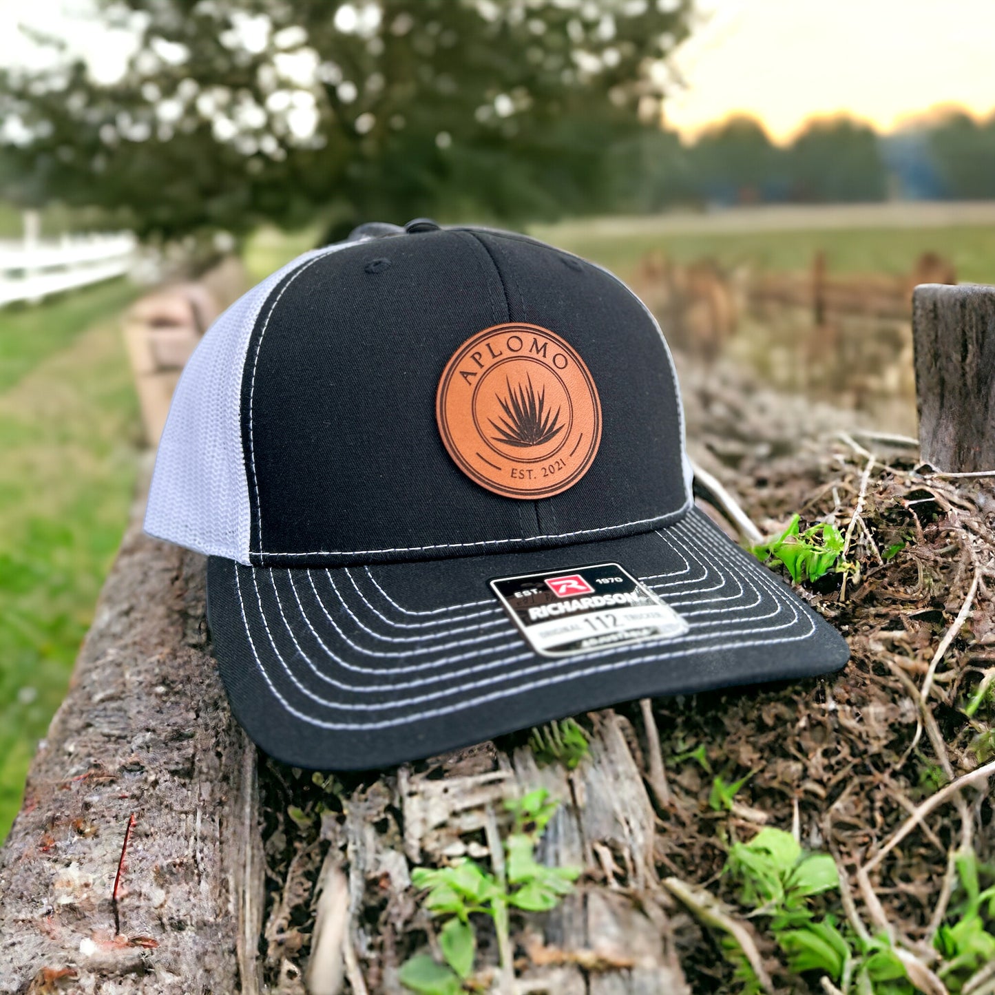Custom Leather Patch Hats | Business Swag & Merchandise Hats Available - DyeandPine