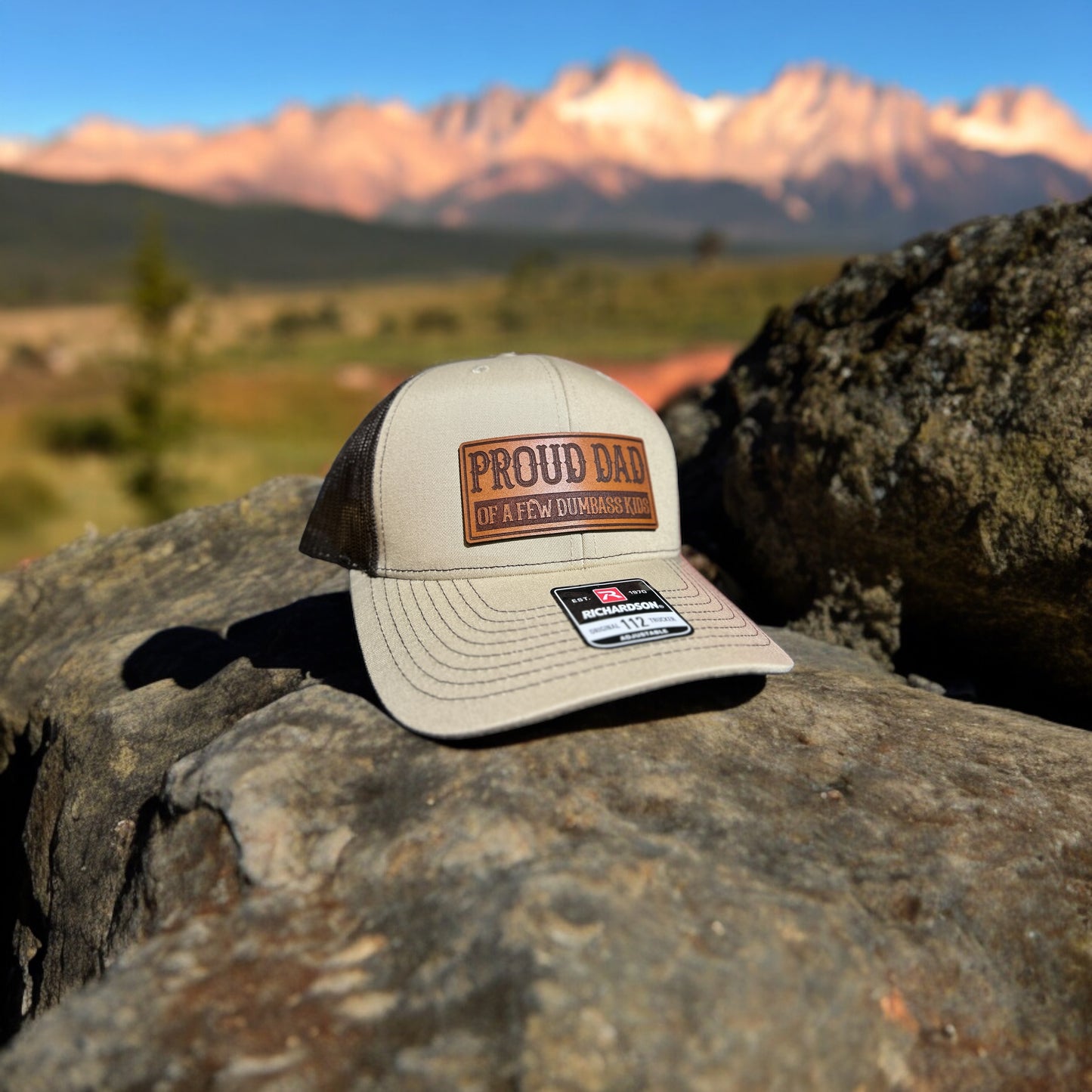 Custom Leather Patch Hats | Business Swag & Merchandise Hats Available - DyeandPine