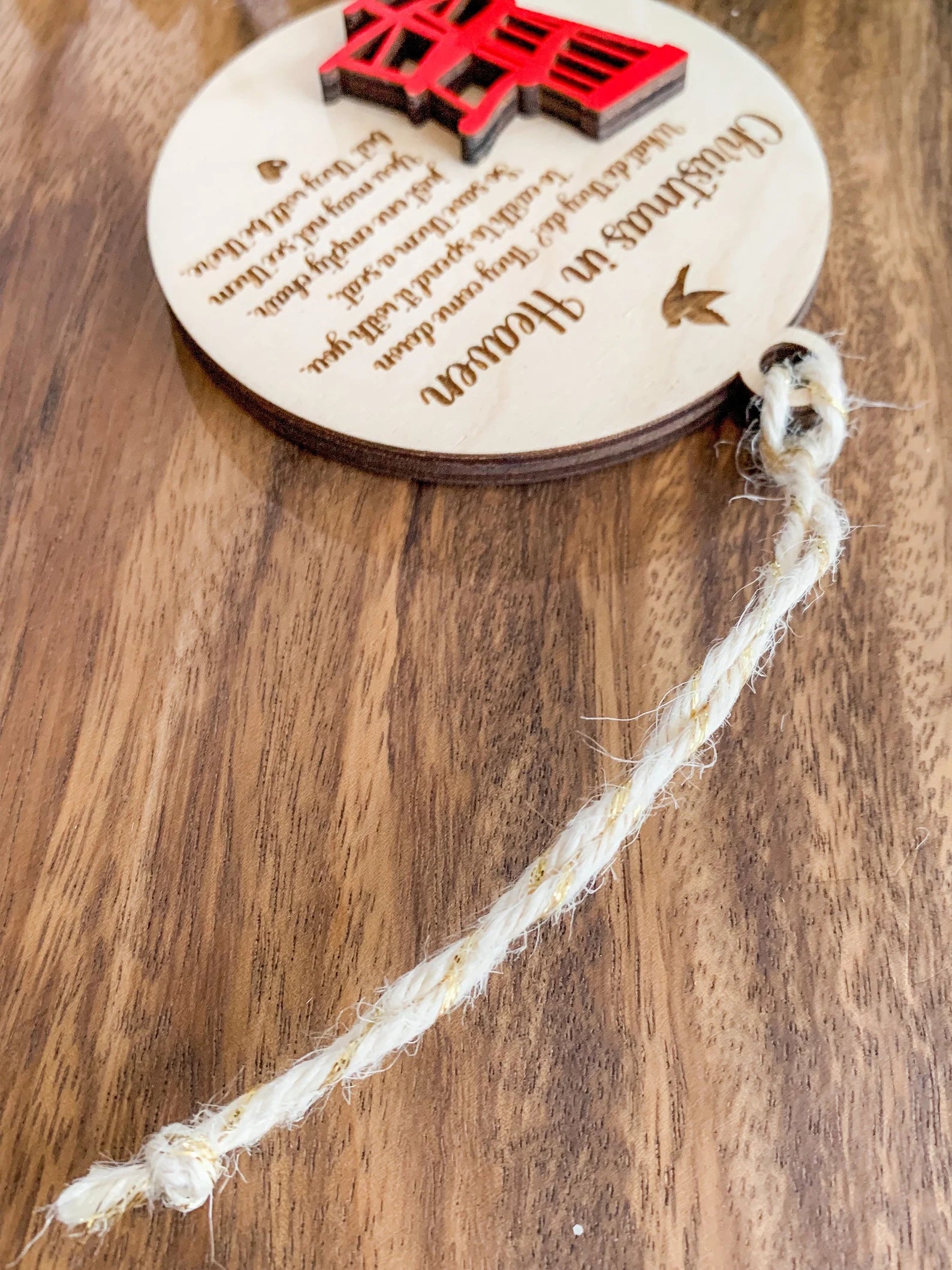 Christmas In Heaven Ornament - DyeandPine