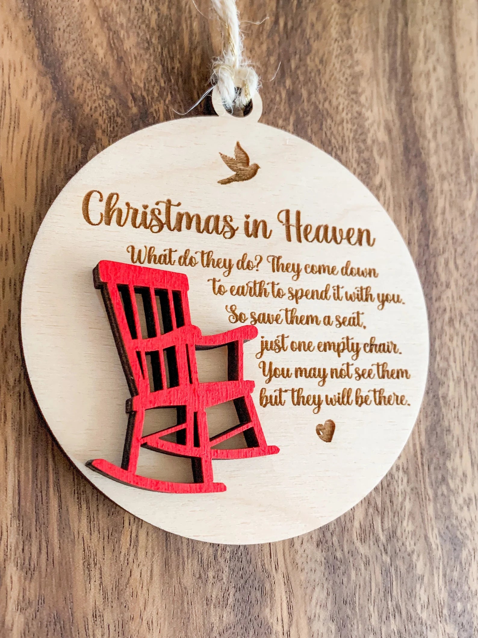 Christmas In Heaven Ornament - DyeandPine