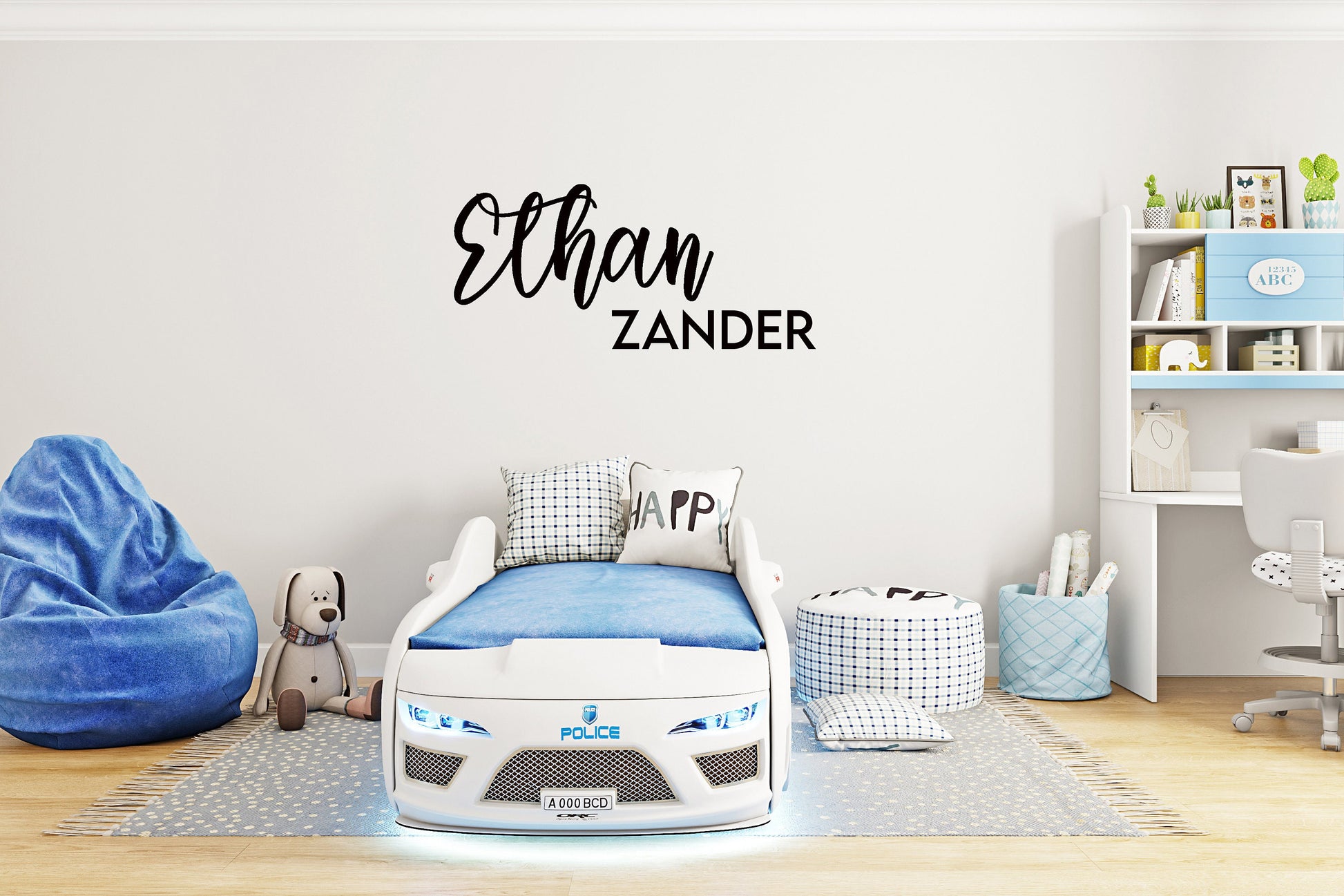 Name Cutouts for Nursery, Nursery Name Sign, Baby Name Sign, Above Crib Decor, Name Sign, Nursery Decor, DIY Sign, Wood Letters, Baby Sign - DyeandPine