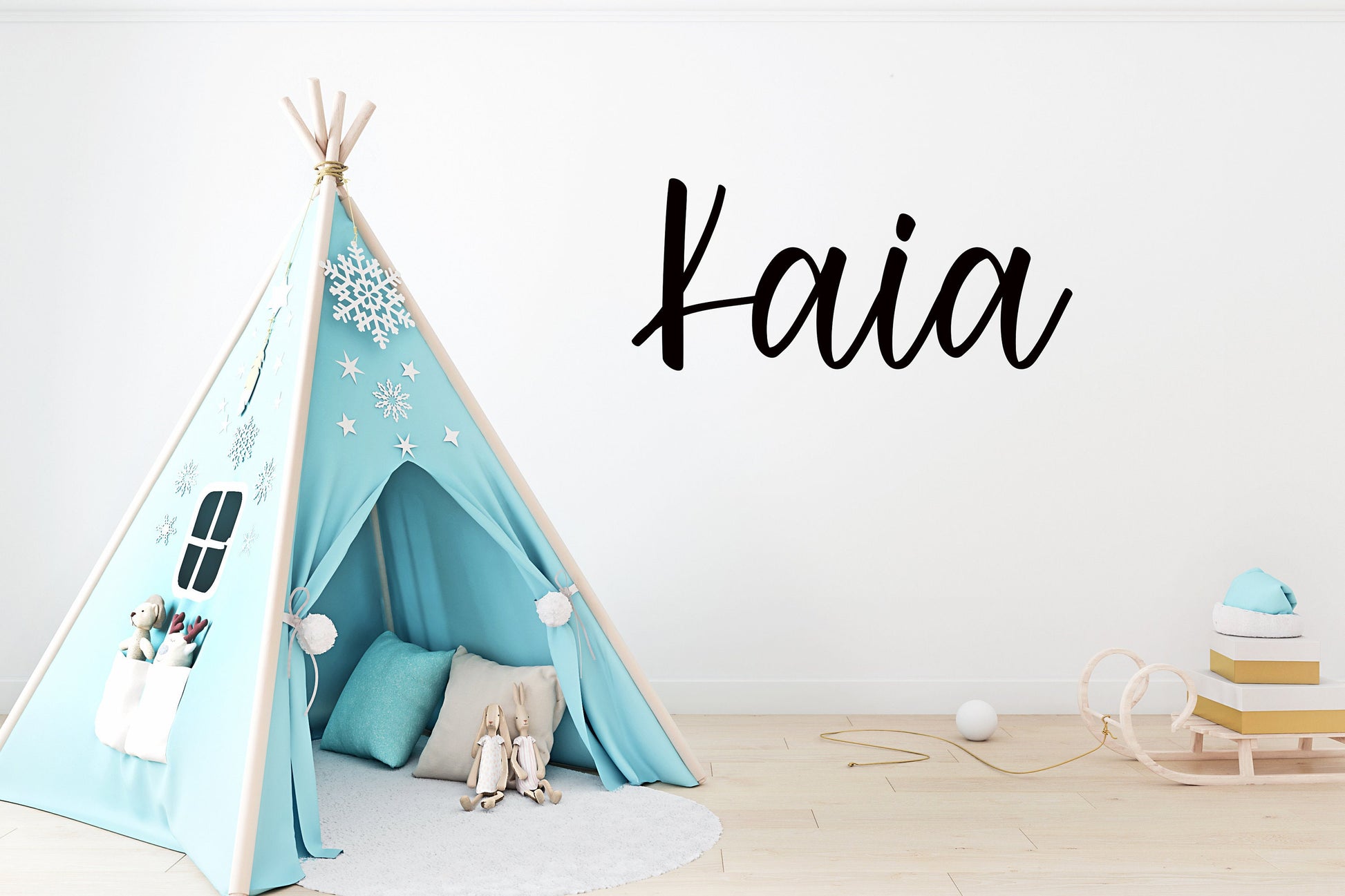 Name Cutouts for Nursery, Nursery Name Sign, Baby Name Sign, Above Crib Decor, Name Sign, Nursery Decor, DIY Sign, Wood Letters, Baby Sign - DyeandPine