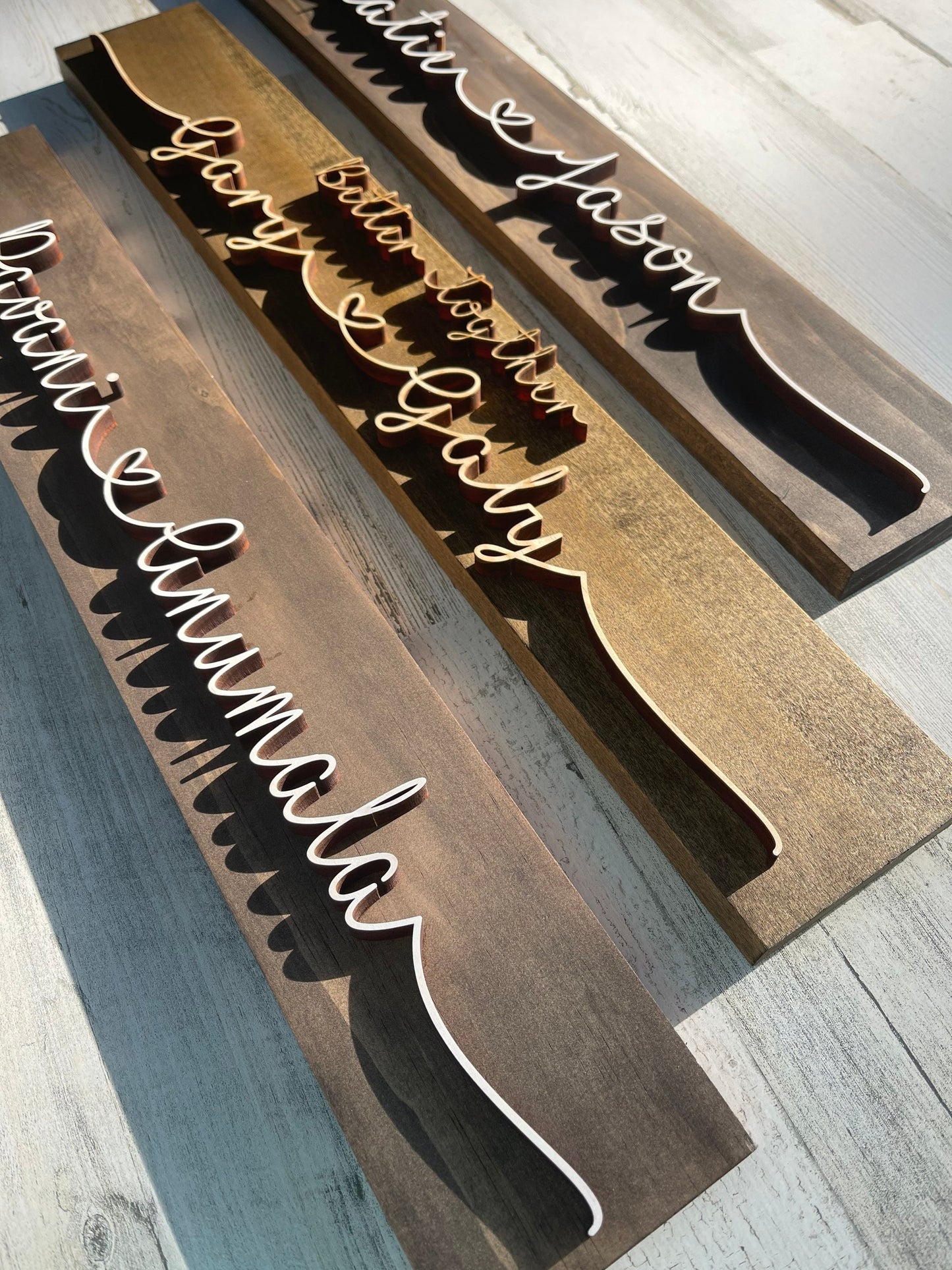 Personalized Couple Sign | Couple Gift | Pallet Name - DyeandPine