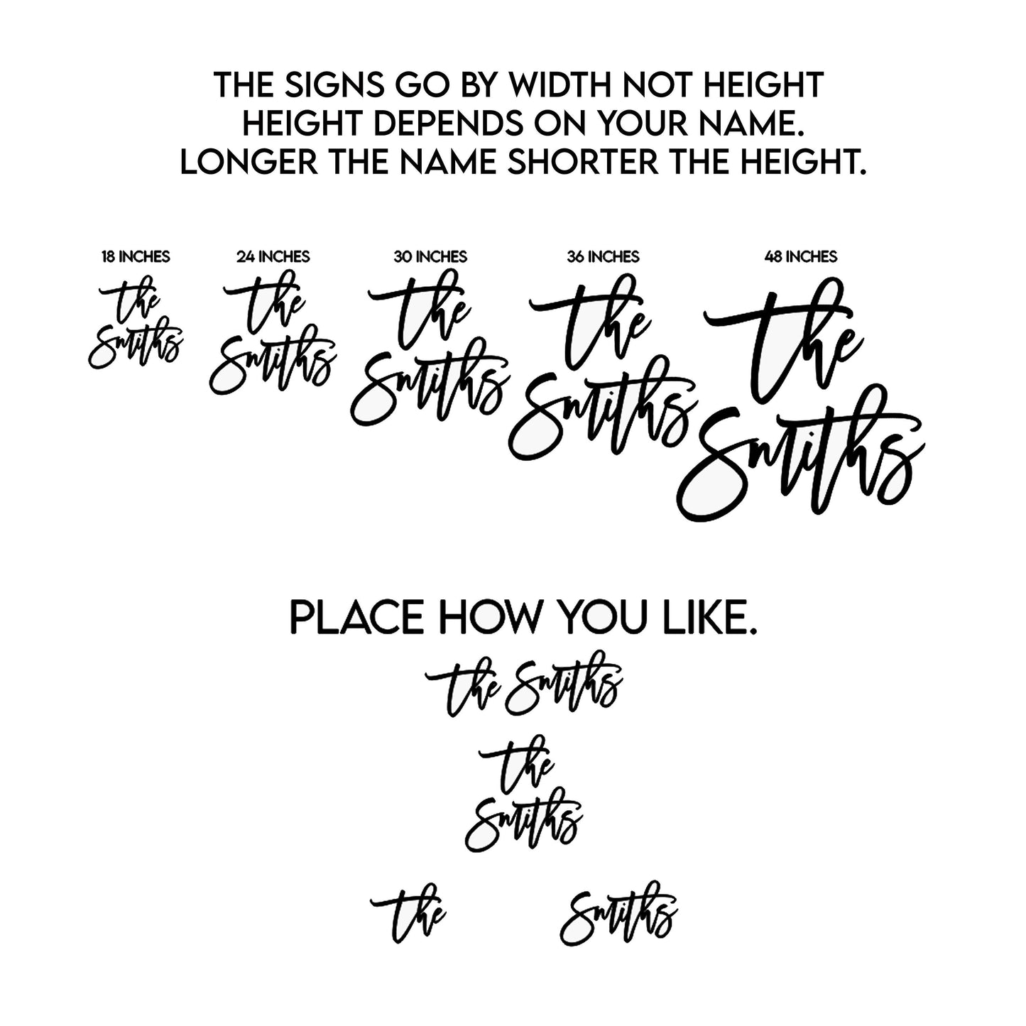 Custom Wood Wedding Name Sign with Date- Personalized Last Name Sign for Wedding Backdrop - DyeandPine