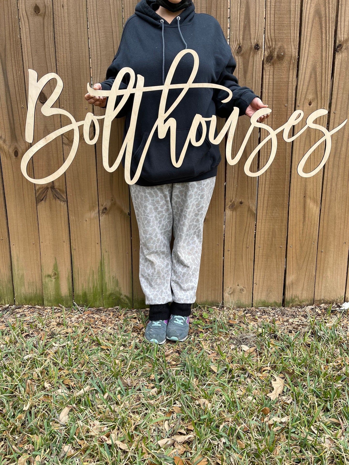 Custom Wood Wedding Name Sign with Date- Personalized Last Name Sign for Wedding Backdrop - DyeandPine