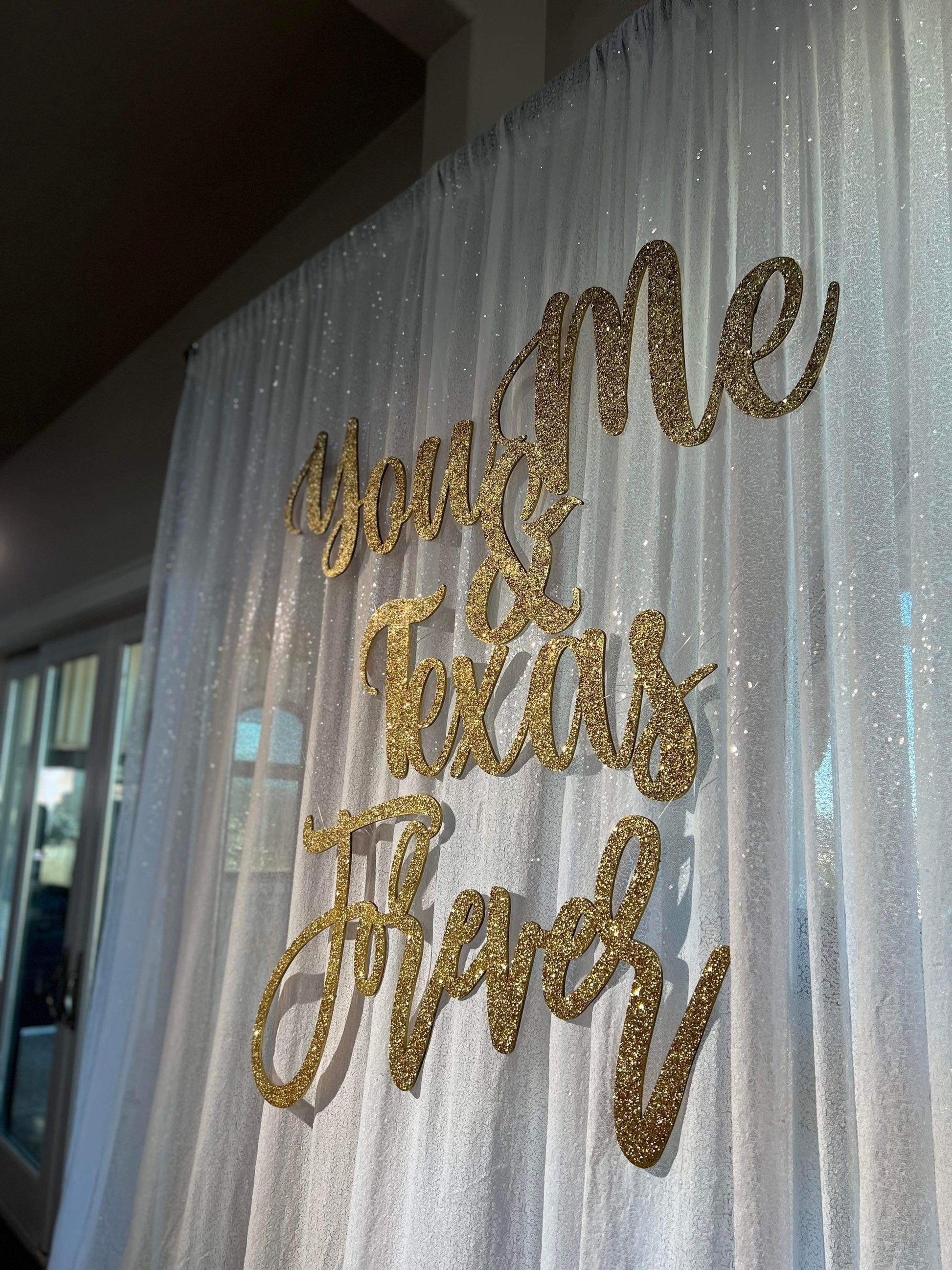 Custom Wood Wedding Name Sign with Date- Personalized Last Name Sign for Wedding Backdrop - DyeandPine