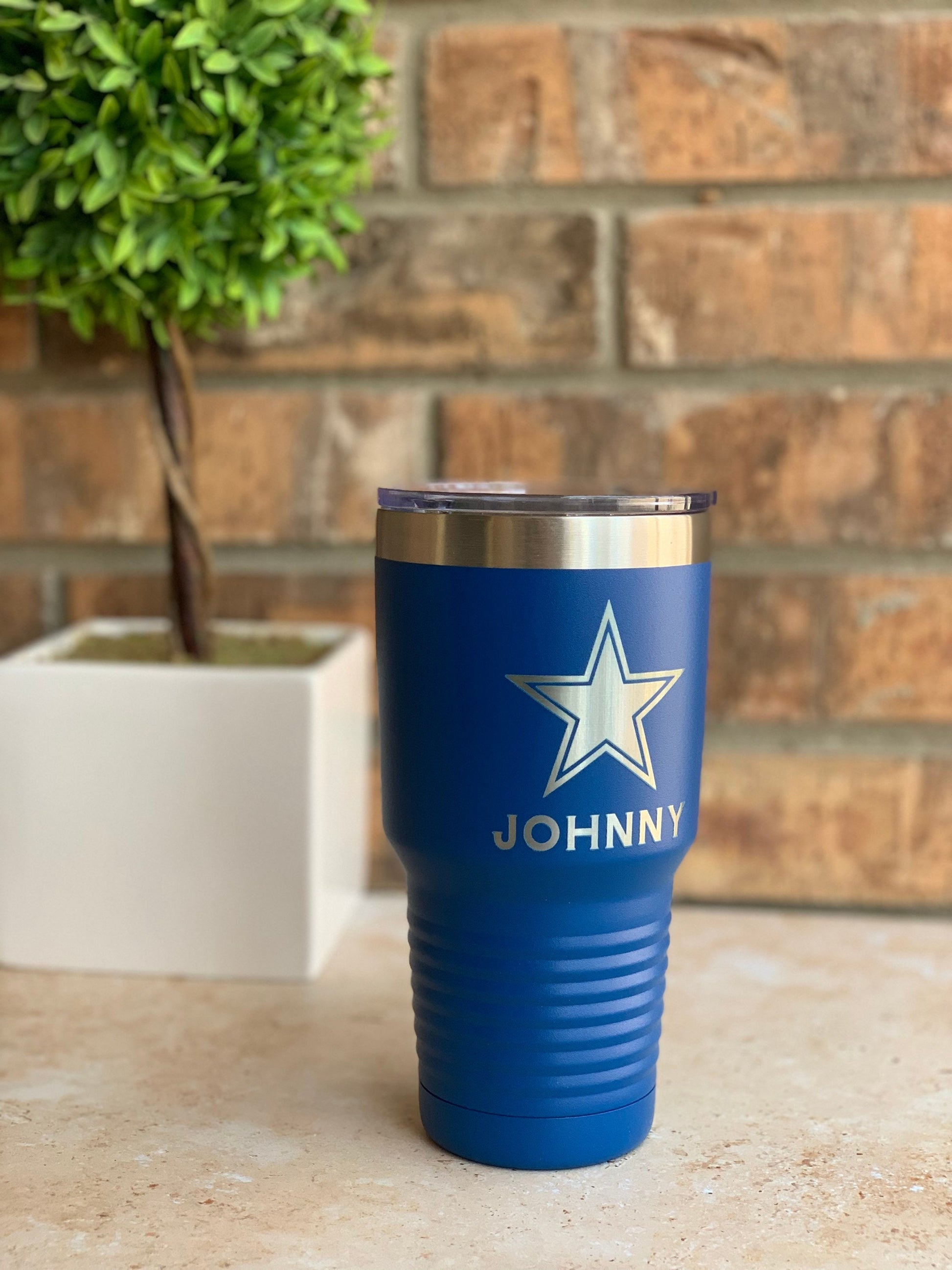 Personalized 30 oz Tumbler | Custom Engraved Travel Mug - DyeandPine
