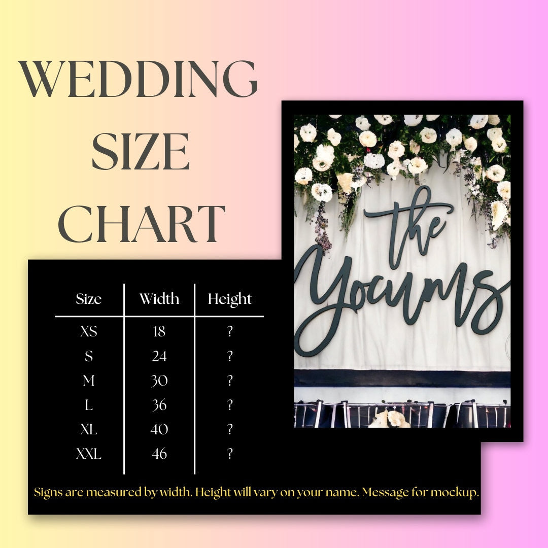 Back Drop Name Sign, Last Name Sign, Wedding Name Sign, Custom Name Sign, Wood Name Sign, Large Wedding Sign, Wooden Wedding Sign, Rustic