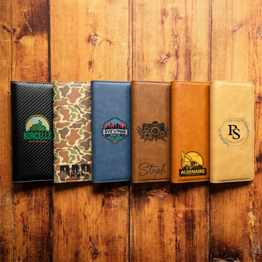 Tally Book | Leather Notebook | Oilfield | Hunting Journal | Spiral Notebook | Custom Journals | Personalized Gift | Travelers Notebook