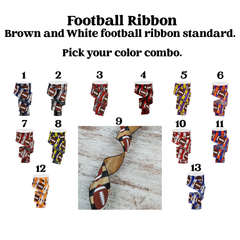 Football Door Hanger | Football Wreath | Football Sign