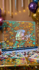 Custom LED Guestbook Alternative | Personalized LED Centerpiece