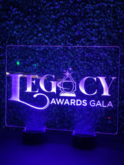 Custom LED Centerpieces | Acrylic LED Table Centerpieces for Wedding & Events