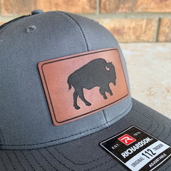 Custom Leather Patch Hats | Business Swag & Bulk Merchandise Hats
