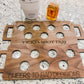 Shot Glass Holder, Shot Serving Tray, Shot Flight, Tequila Serving Tray, Housewarming Gift, Gift for Dad, Party Shot Tray, Personalized GIft - DyeandPine