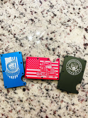 Personalized RFID Metal Wallet | Engraved Design | RFID Blocking