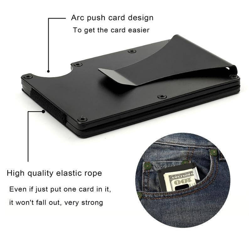 Personalized RFID Metal Wallet