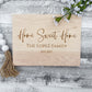 Personalized Home Sweet Home Cutting Board - Realtor Closing & Housewarming Gift - DyeandPine