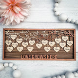 Personalized Family Tree | Grandparents & Adoption Gift | Family Tree Wall Decor 8