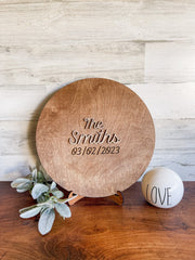 Personalized Wedding Guest Book Alternative Sign | 3D Wedding Guestbook