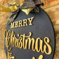 Merry Christmas Door Wreath | Christmas Door Hanger | Merry Christmas - DyeandPine