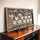 Personalized Family Tree | Grandparents & Adoption Gift | Family Tree Wall Decor 5