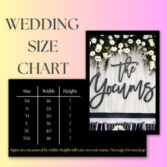 Personalized Wedding Sign, Wedding Decor, Wedding Sign